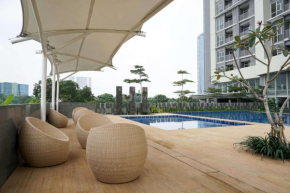 Well Design and Homey 1BR Ciputra International Apartment By Travelio
